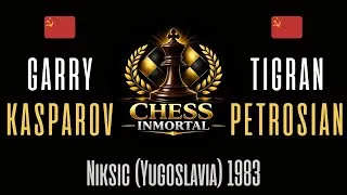 Thumbnail: Kasparov vs Petrosian. Niksic (Yugoslavia) 1983.