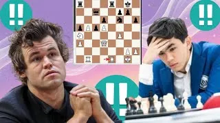 Thumbnail: Sindarov vs Magnus Carlsen: Tactics, Pressure and Precision