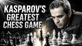 Thumbnail: 💎Garry Kasparov Makes the Caro-Kann Look Easy! 🧠 #garrykasparov