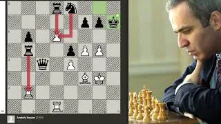 Thumbnail: ⚡ How Garry Kasparov Crushed the Caro-Kann Defense!