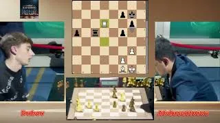 Thumbnail: Dubov’s Legendary Endgame Brilliance vs. Abdusattorov – A Modern Classic! 🔥
