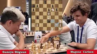 Thumbnail: Endgame Battle of the Century! Carlsen Dominates with Just a Rook! 👑⚔️