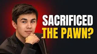 Thumbnail: The Positional Pawn Sacrifice That Stunned Everyone | Sindarov vs Van Foreest