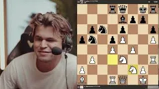 Thumbnail: His Secret 'h4' Rule: Magnus Carlsen Blitz Masterclass