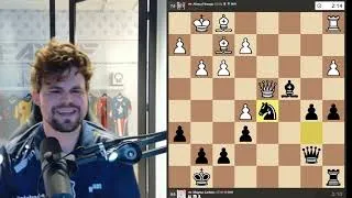 Thumbnail: Magnus Carlsen vs Alireza Firouzja | Insane Blitz Chess Endgame Masterclass!