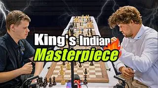 Thumbnail: GM Vladislav Artemiev vs GM Magnus Carlsen | The King's Indian Masterclass of 2026!
