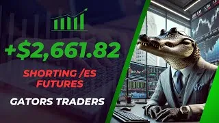 Thumbnail: + $2,661.82 gain on /ES futures | Dec 30th 2024 | Trading 3 funded Apex prop firm accounts