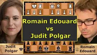 Thumbnail: JUDIT POLGAR vs EDOUARD – Rapid Sicilian Brilliance! ♟🔥 #juditpolgar #edouard #chesslegends