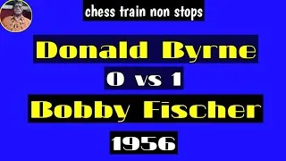 Thumbnail: Donald Byrne vs Bobby Fischer, 1956 #chess