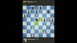 Thumbnail: Bobby Fischer Defeats Mikhail Tal! 😱 | Fischer vs Tal, Candidates 1962