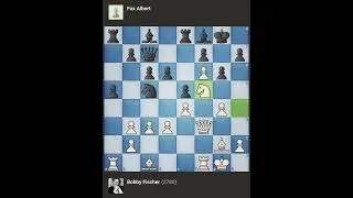 Thumbnail: Bobby Fischer LOST?! 😱 62-Move Upset vs Albert Fox | Canada 1956