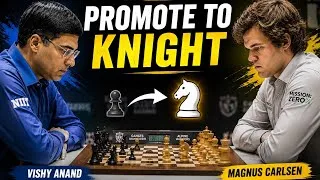 Thumbnail: Magnus Promoted to a KNIGHT Instead of a Queen?! 🤯♞