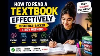 Thumbnail: Study Smarter, Not Harder | 10 Proven Study Techniques