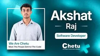 Thumbnail: Employee Testimonial | From Campus Placement to Professional Growth at Chetu | Akshat Raj