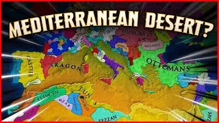 Thumbnail: EU4 but the MEDITERRANEAN is a GIANT DESERT