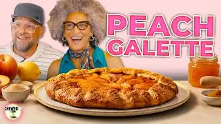 Thumbnail: Carla Hall’s Peach Galette with a Curry Crust