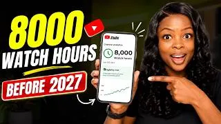 Thumbnail: GOODNEWS! You Can Get 8000 Watch Hours EVERY MONTH On Your Channel (New Hack)