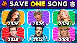 Thumbnail: SAVE ONE SONG PER YEAR 🎵 (2000 - 2026) ✨Pick Your Favorite Song! 🤩 | Music Quiz 2026