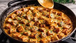 Thumbnail: I've Never Seen Chicken So Juicy! This Creamy Mushroom Recipe is Going Viral!