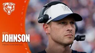 Thumbnail: Ben Johnson on Bears' performance vs. Titans | Press Conference