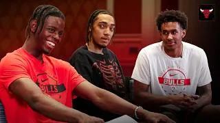Thumbnail: Caleb Wilson talks basketball & music with Noa Essengue & Dailyn Swain