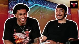 Thumbnail: Noa Essengue & Dailyn Swain go head-to-head in FIFA 🎮 (France vs. Portugal)