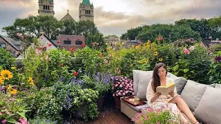 Thumbnail: Spend a Morning With Me in My Rooftop Garden 🪴🌼 Urban Rooftop Gardening