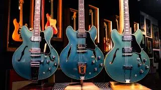Thumbnail: 3 RARE Pelham Blue Vintage Gibsons In One Room!