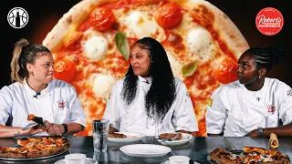 Thumbnail: Elizabeth Williams, Rachel Banham and Kamilla Cardoso Take on Robert's Pizza | Sky Pie Showdown