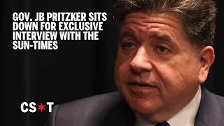 Thumbnail: Governor JB Pritzker sits down for an exclusive interview with the Sun-Times