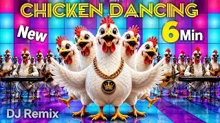Thumbnail: J. Geco - CHICKEN Dancing For 6 Minutes Straight (New remix) | The hens Song & Chicken Dancing 2026