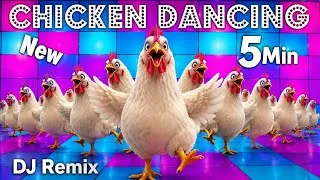 Thumbnail: J. Geco - CHICKEN Dancing For 5 Minutes Straight (New Remix) The hens Song & Chicken Dance Song 2026
