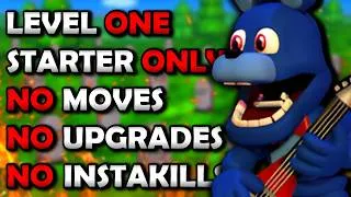 Thumbnail: The IMPOSSIBLE FNAF World CHALLENGE (Level 1, Starter Only, No Moves, No Upgrades, No Insta-Kills)