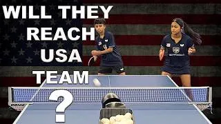 Thumbnail:  🇺🇸🏓 Tanvi & Aarav's Desai Biggest Test Yet! #TableTennis #USNationals #pongbot