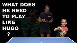 Thumbnail: 🏓 Can Andre Reach Calderano`s level Of Play - part 4🔥  #pongbot  #hugocalderano  #tabletennis