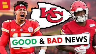 Thumbnail: Kansas City Chiefs Fans Just Got GOOD & BAD Injury News!