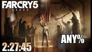 Thumbnail: Far Cry 5 SPEEDRUN Any% - World Record 2:27:45