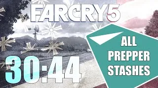 Thumbnail: Far Cry 5 All Prepper Stashes Speedrun 30:44