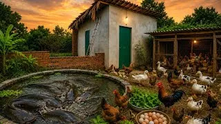 Thumbnail: How to Raise 10,000 Chickens and Ducks on Homemade Feed