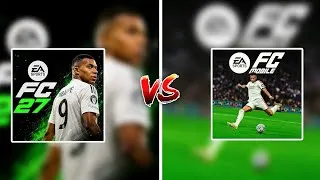 Thumbnail: FC MOBILE 27 vs FC MOBILE 26 - GRAPHICS, ANIMATIONS & REALISM COMPARED