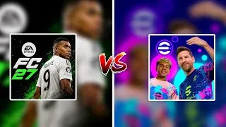 Thumbnail: FC MOBILE 27 vs eFOOTBALL 27 MOBILE - GRAPHICS, ANIMATIONS & REALISM COMPARED 