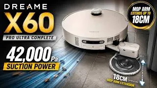 Thumbnail: Dreame X60 Pro Ultra Complete - 42,000Pa & 18cm Extending Mop Tested
