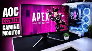Thumbnail: AOC Q27G4ZD Review - Best QD-OLED Gaming Monitor Under £600?
