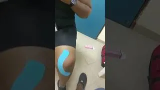 Thumbnail: Kinesiotaping techniques for knee support (@ National Sports Complex) 