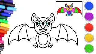 Thumbnail: ✏️ How To Draw A Spooky Halloween Bat🦇 Step By Step Drawing | Chiki Doodle