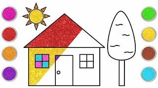 Thumbnail: ✏️How To Draw A Cute House For Beginners🏡 | प्यारा घर बनाने का तरीका | Easy Drawing | Chiki Doodle