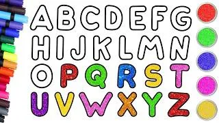 Thumbnail: How To Draw ABC Alphabets Easily ✏️ | Step By Step Drawing | Easy Drawing For Kids | Chiki Doodle