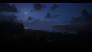 Thumbnail: 3 AM and Still Awake🌙 Silent Heat Lightning & Riverside Fog Ambience | Deep Sleep Sounds
