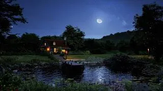 Thumbnail: Cozy Summer Nights at Grandma's House 🌙 Nighttime Ambience | Cricket Sounds for Sleep | No AI
