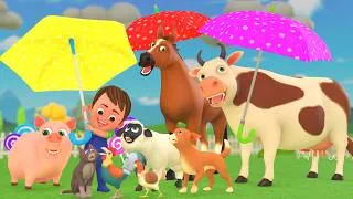 Thumbnail: Rain Rain Go Away ☔ | Nursery Rhymes & Kids Songs | Baby Songs for Toddlers and Preschoolers